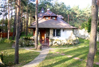 Dom w lesie, Warszawa blisko Centrum