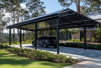Carport zamiast garażu – nowoczesne zadaszenie samochodu, które może oferować znacznie więcej