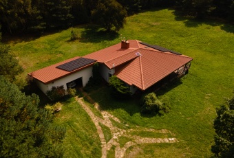 Dom przy lesie w Bryzgowie