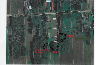 Łask-okolice (6 km) Działki budow. pow.1700m² x 3