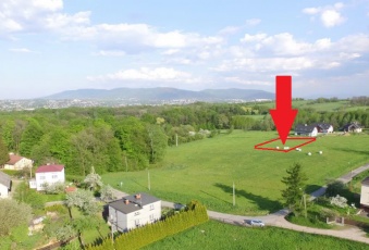 Działka na sprzedaż w Bielsko-Biała Stare Bielsko Zuchów o powierzchni 1000 mkw