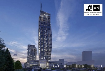 Mieszkanie 54.69 MKW w prestiżowym apartamentowcu.