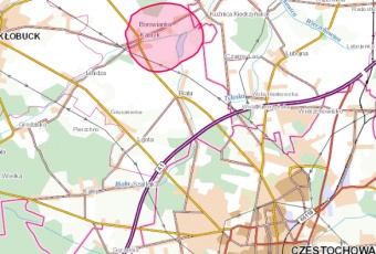 Sprzedam działkę, Borowianka gm. Kłobuck