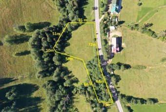 Działka na sprzedaż w Bukowina Tatrzańska Groń Łosie o powierzchni 5208 mkw