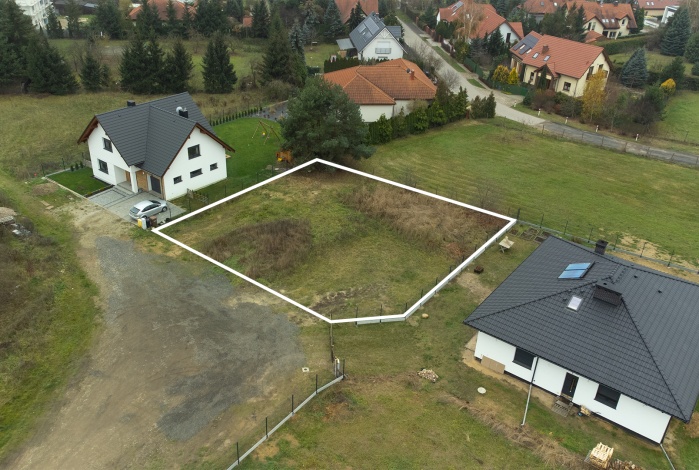 Działka na sprzedaż w Rokietnica Kiekrz Górska o powierzchni 755 mkw