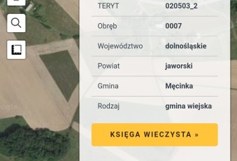 Działka na sprzedaż w Męcinka Myślinów  o powierzchni 27600 mkw