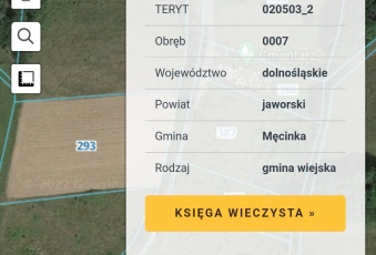 Działka na sprzedaż w Męcinka Myślinów  o powierzchni 27600 mkw