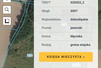Działka na sprzedaż w Męcinka Myślinów  o powierzchni 27600 mkw