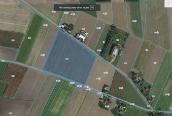 Działka budowlana 1h. Kępno-Syców-Perzów-Domasłów