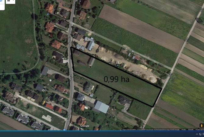 Działka na sprzedaż w Raszyn Falenty Duże Źródlana 45 o powierzchni 9900 mkw