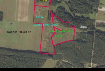 18,40 ha na sprzedaż 