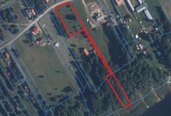Działka Mazury Szlak WJM z wlasną linią brzegową