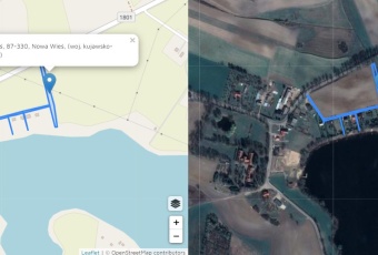 Działki Nowa Wieś gm Jabłonowo Pomorskie