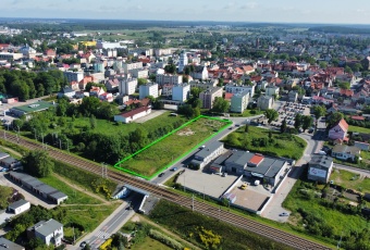 działka inwestycyjna w centrum Działdowa