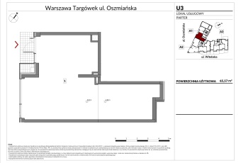 Komercja na sprzedaż w Warszawa Targówek Oszmiańska 20 o powierzchni 65 mkw