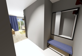 Mieszkanie na sprzedaż w Kraków Śródmieście Janusza Meissnera 33 o powierzchni 22 mkw