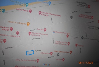 Działka na sprzedaż w Ustronie Morskie Sianożęty wczasowa o powierzchni 2272 mkw