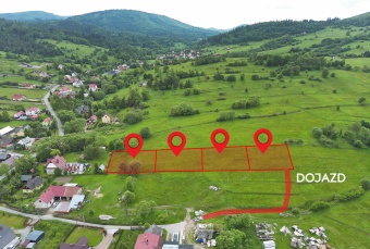 Działka z widokiem na góry