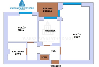 Mieszkanie na sprzedaż w Warszawa Targówek Prałatowska o powierzchni 47 mkw