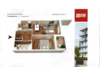 Mieszkanie na sprzedaż w Kraków Krowodrza ul. Turystyczna o powierzchni 42 mkw