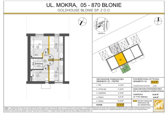 Dom na sprzedaż w Błonie  Mokra o powierzchni 81 mkw