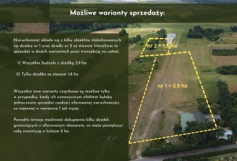 Działka na sprzedaż w Chynów Żyrów  o powierzchni 57000 mkw
