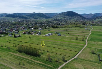 Panoramiczna działka w Lipowej, Beskid Żywiecki