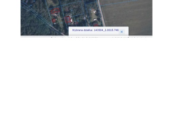Popowo Parcele, działka budowlana