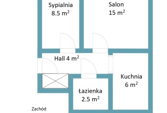 Mieszkanie na sprzedaż w Pruszków Pruszków Kopernika o powierzchni 38 mkw