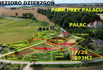 UZBROJONA Działka budowlana nad jeziorem Balewo