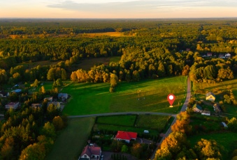 Działka 1687m² Kampinos. Media! Opcja budowy domu!