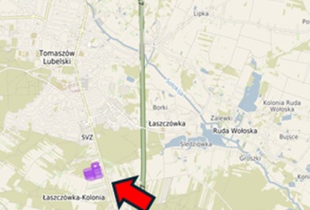 Działka na sprzedaż w Tomaszów Lubelski Tomaszów Lubelski  o powierzchni 78513 mkw