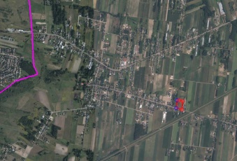 Działka na sprzedaż w Siedlce  Stok Lacki ul. Pałacowa o powierzchni 800 mkw