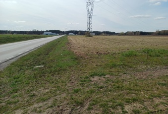 Działka na sprzedaż w Klembów Wola Rasztowska  o powierzchni 1643 mkw