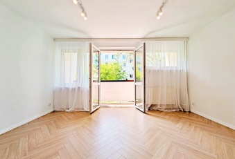 3-pokojowe mieszkanie po remoncie, 49,4 m², balkon