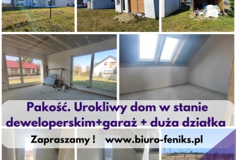 Dom na sprzedaż w Pakość   o powierzchni 200 mkw