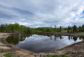 1,56ha DZIAŁKA BUDOWLANA ZE STAWEM 35min od Gdańsk