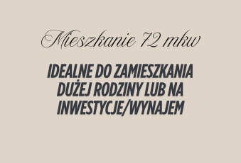 Mieszkanie na sprzedaż w Warszawa Białołęka Marywilska 68 o powierzchni 72 mkw