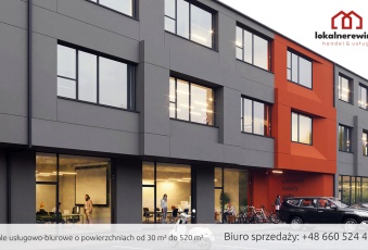 Lokal usługowo-biurowy, ostatni na parterze