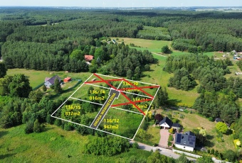 Działka JEZIORO Orkusz Laskowice