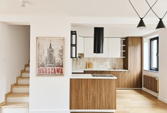 Świeżo wykończony apartament na Mokotowie- jak dom