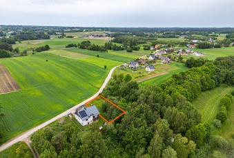 Działka budowlana 724 m² – Przodkowo / Kawle Dolne