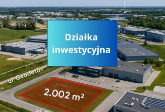 Działka w strefie SSE I Świetna lokalizacja 