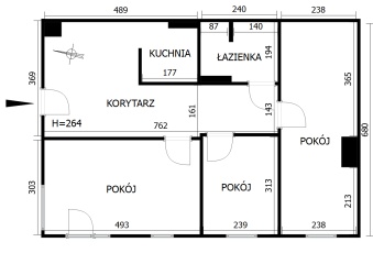 Komercja na sprzedaż w Kraków Podgórze Zakrzowiecka  o powierzchni 64 mkw