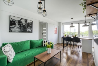 Mieszkanie na sprzedaż, Warszawa mazowieckie - oferta 832860 Po remoncie | panorama miasta | garderoba | balkon
