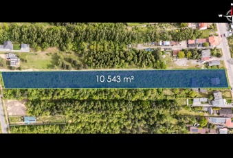 Działka na sprzedaż w Częstochowa Lisiniec  o powierzchni 10543 mkw