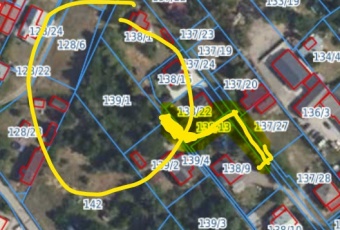 Działka budowl.–Słupno, ul. Magnacka, dz. nr 139/1