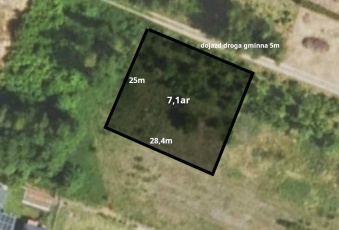 Działka na sprzedaż w Trzebownisko Jasionka  o powierzchni 710 mkw