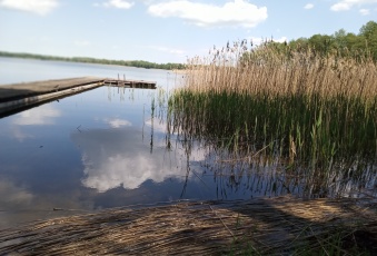 Działka NAD JEZIOREM, dostęp, pod dom
