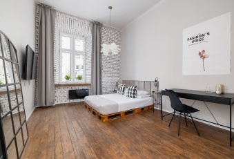 84m2 loftowej przestrzeni w sercu Krakowa